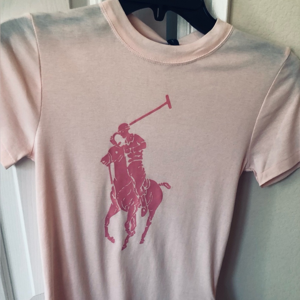 NWT Polo Ralph Lauren Pink Pony Tee